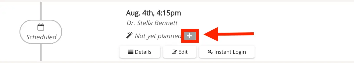 Mirah Measurement-Based Care - Scheduled Appointment with Dr. Stella Bennett on August 4th